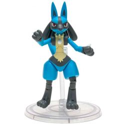 Lucario Select med rörliga leder Pokemon Select Articulated Figure 15 cm 