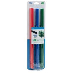 Create+ PLA Mixed Pack 2 - 75 Strand (Red, Blue, Green) 3Doodler Create+