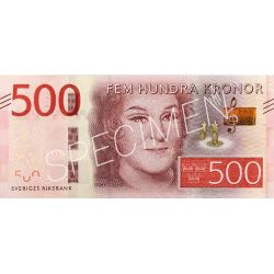 Leksakspengar 500-kronor sedel 100 st