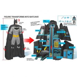 Batman Batcave Transforming Playset i form av en stor figur