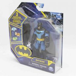 Batman Figur med 3 st. överraskningar 10 cm DC Comics