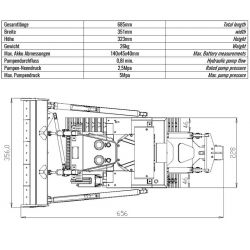 Amewi Hydraulisk Buldozer GB261H
