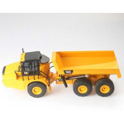 Radiostyrd CAT 745 Dumper Steglös Gas 1:24