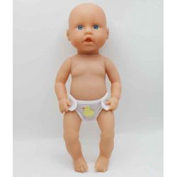 Baddocka med Badblöja Dolls World 