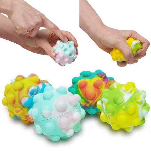 Push Popper Plop Up Ball Fidget 7 cm