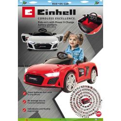 Elbil Audi R8 Svart Einhell Version Jamara 18 volt