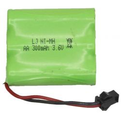 Extra batteri 3,6 volt 300 MAh till Radiostyrd Grävmaskin SY-E571 1:26