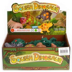 Dinosaurie Klämdjur Squeeze Fidget 11 cm