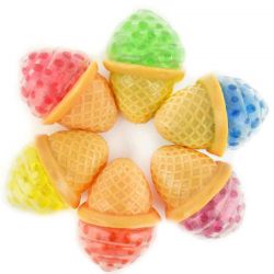 Mjuk Glass Ice Cream Klämglass Fidget