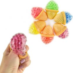 Mjuk Glass Ice Cream Klämglass Fidget
