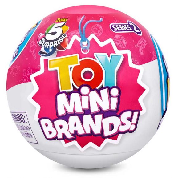 5 Surprise Toys Mini Brands Series 2 Balls Zuro Alive