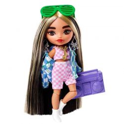 Barbie Extra Mini slingat hår