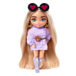 Barbie Extra Mini blont hår och glasögon