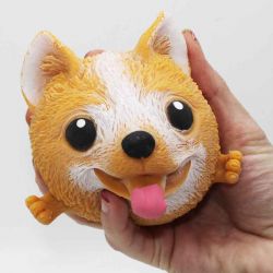 Mjuk Hund Squeeze klämdjur