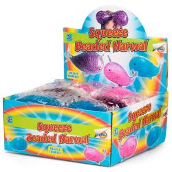 Klämdjur Narval Squishy Lila