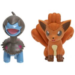 Vulpix och Deino 5 cm Pokemon Battle Figures