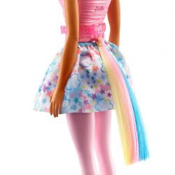 Barbie Core Unicorn Färgat hår med slingor