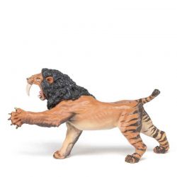 Papo Smilodon med man Leksaksdjur