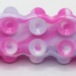 Push Pop suction 3D Caterpillar Larv med sugproppar, Pop It funktion och ljus