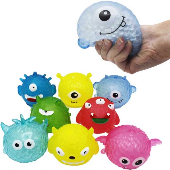 Klämmonster Klämboll Roliga Ansikten Squishy Funny Faces