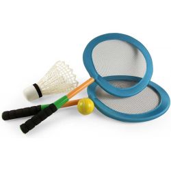 Jumbo Badminton Blå Set till barn