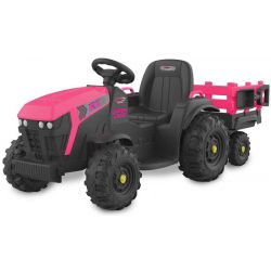 Eltraktor Rosa Super Load med vagn 12 volt Jamara