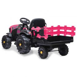 Eltraktor Rosa Super Load med vagn 12 volt Jamara